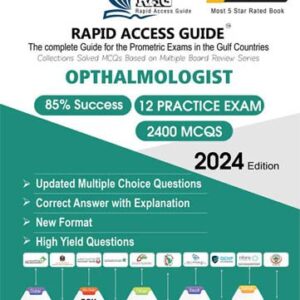 Ophthalmologist Exam Book | Prometric MCQ Questions – 2024